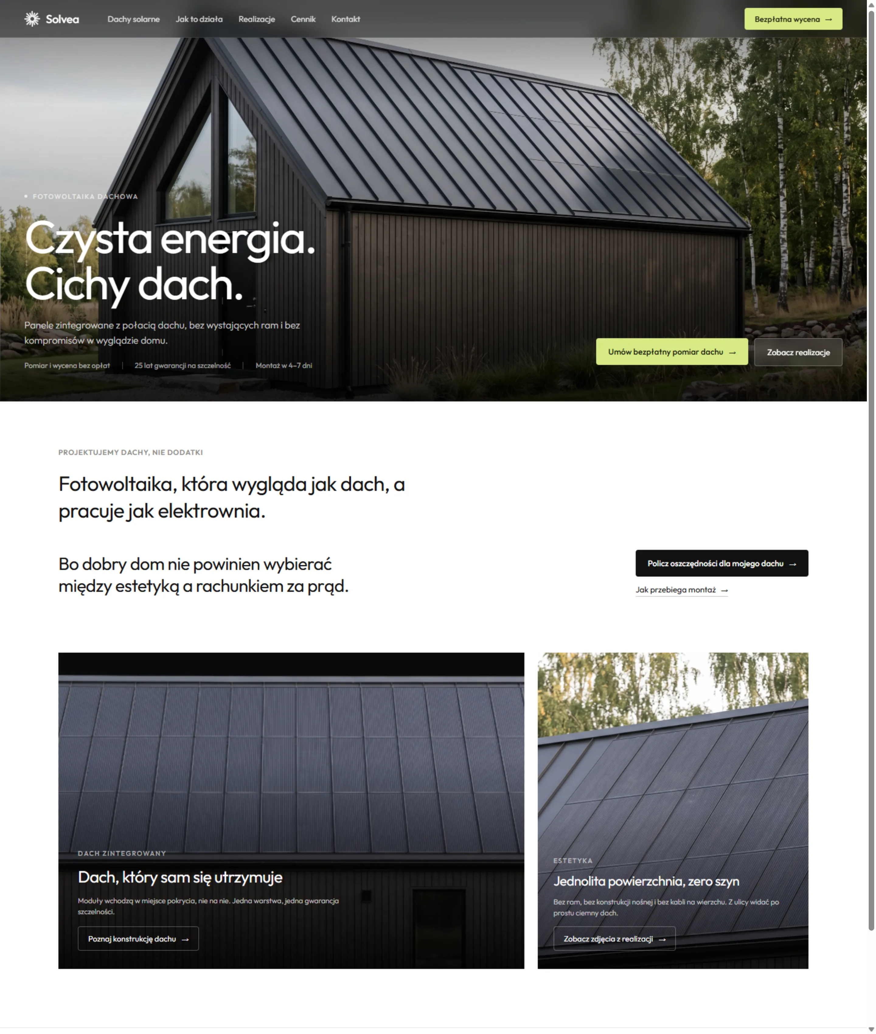Solvea, strona internetowa